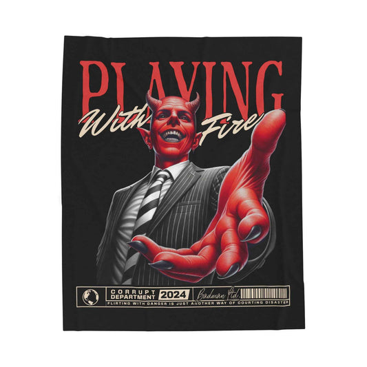 Play With Fire Plush Blanket for Ultimate Comfort and Warmth