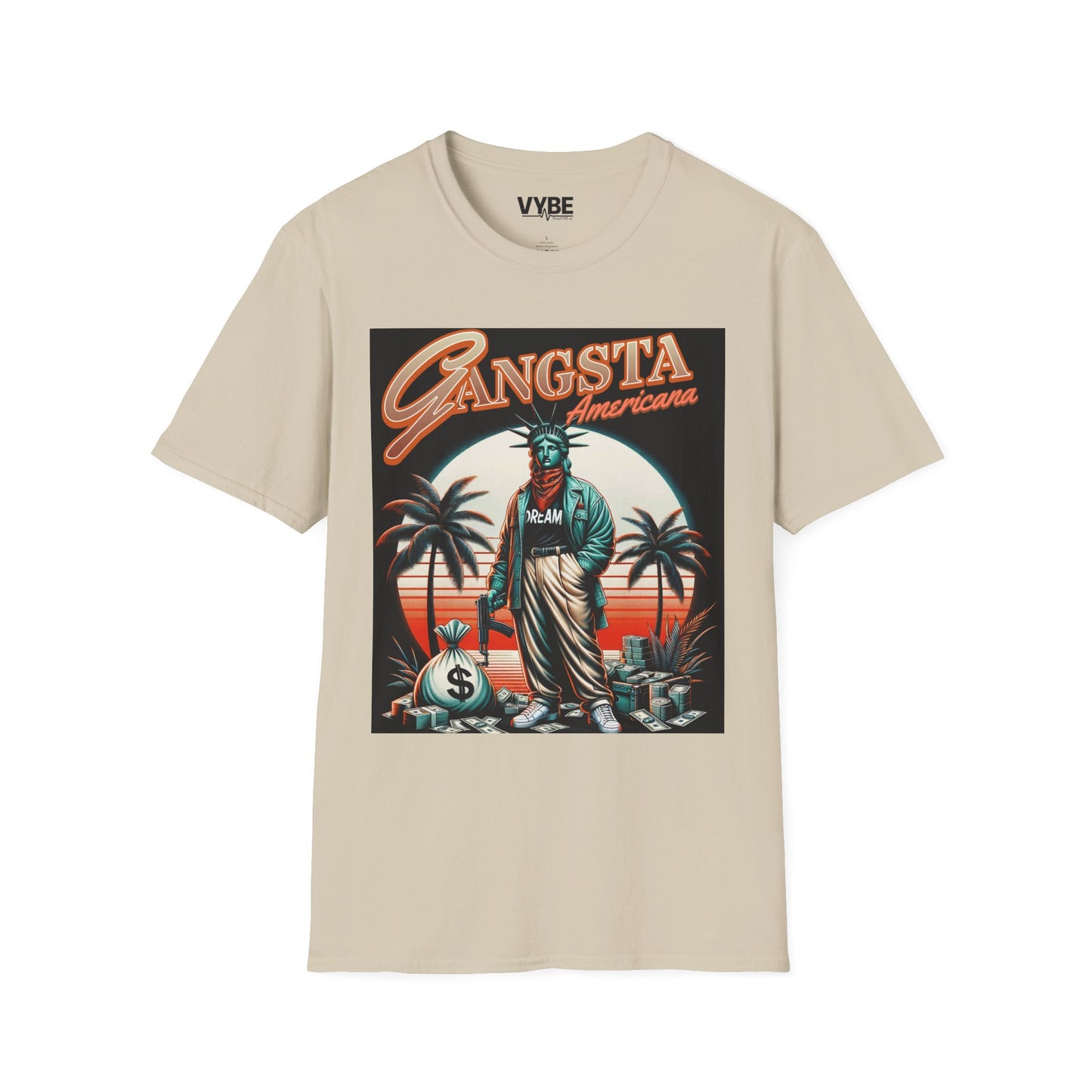 Gangsta Americana T-Shirt - VYBE