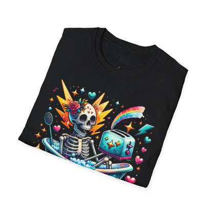 Live Laugh Toaster Bath T-Shirt
