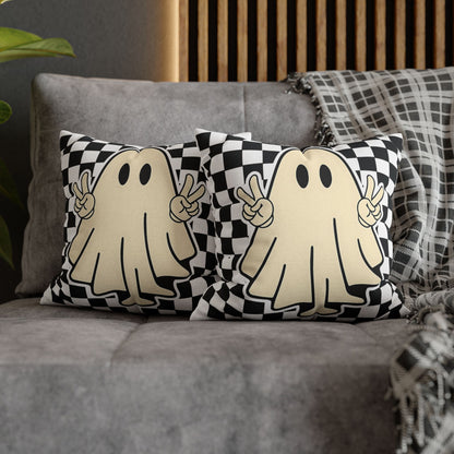 Playful Ghost Pillowcase for Halloween Decor, Cozy Home Accent, Perfect Gift for Ghost Lovers - VYBE Shop