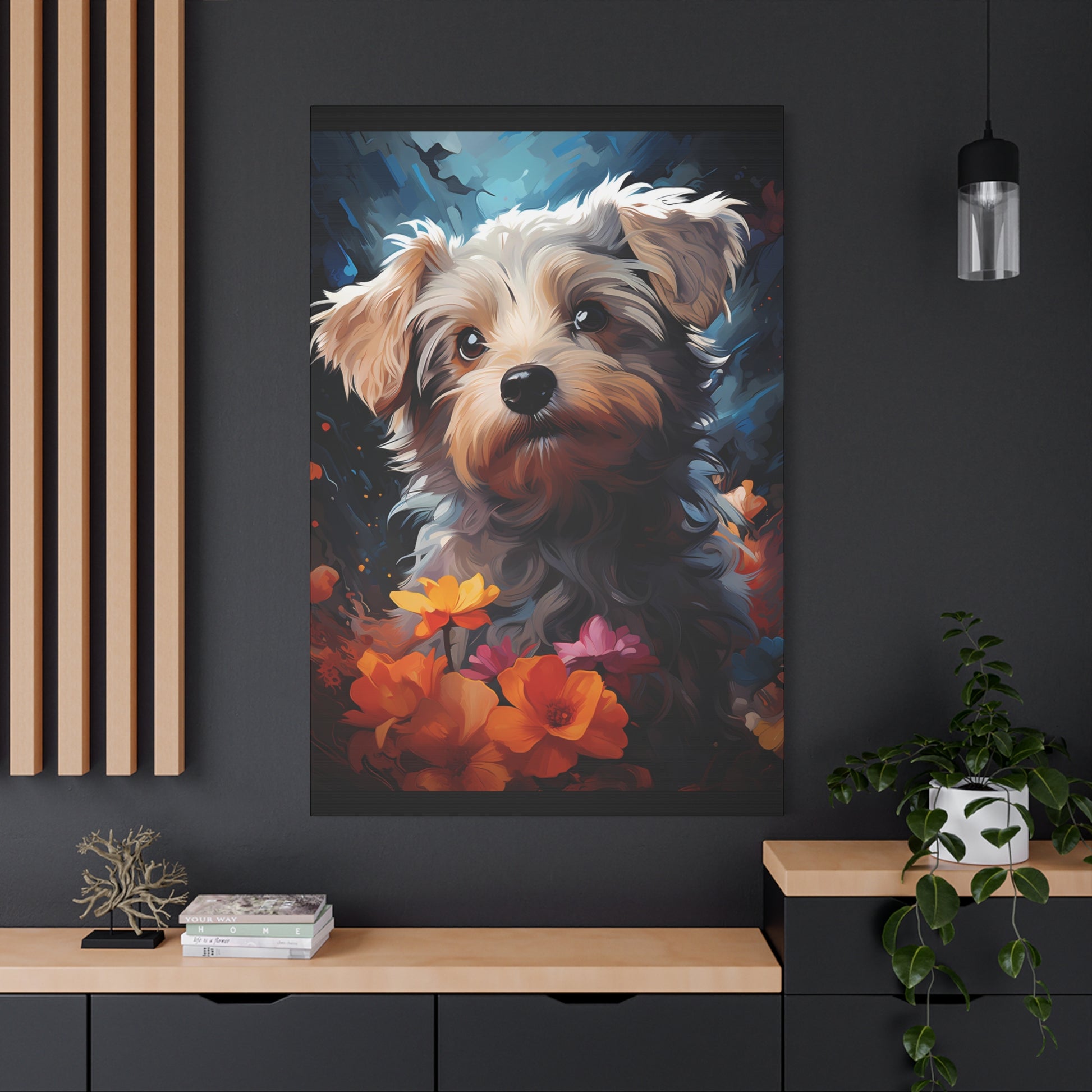 Yorkshire Terrier Canvas Art - Beautiful Pet Lover Gift for Dog Owners - VYBE Shop