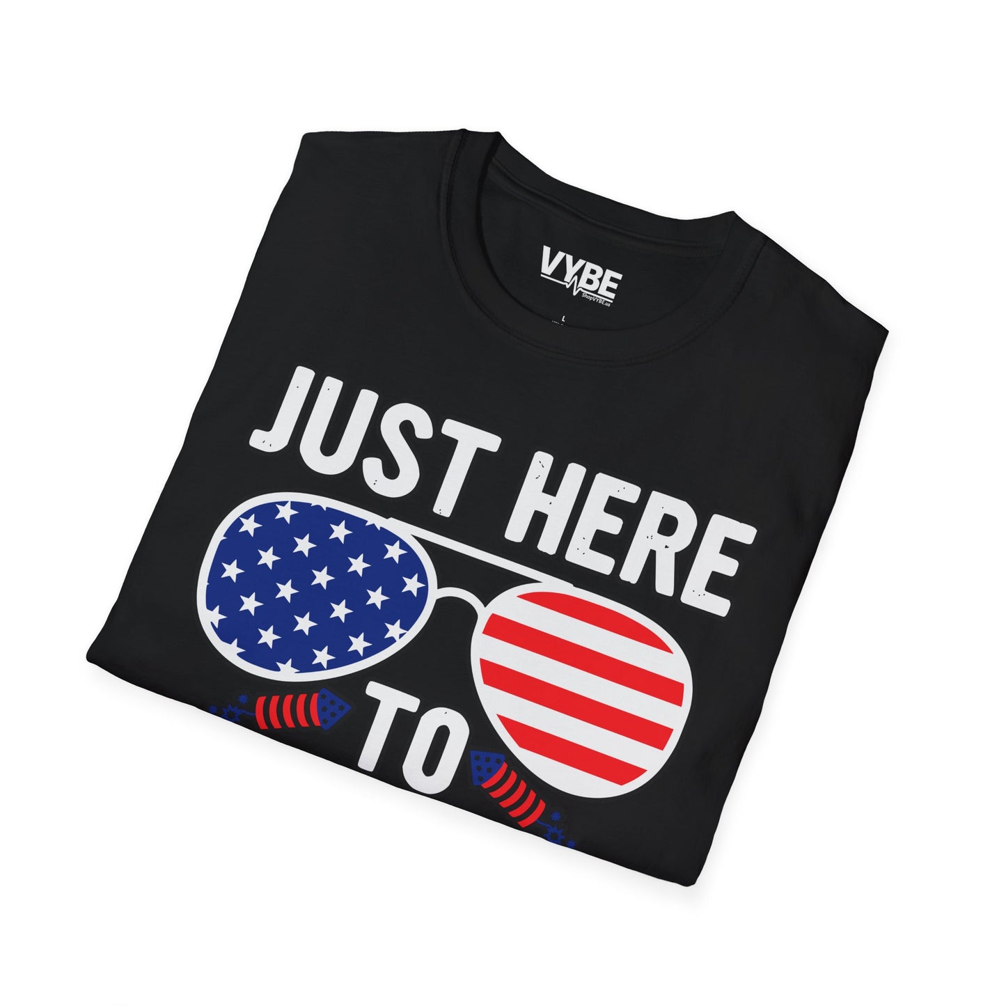 Just Here to Bang T-Shirt - VYBE