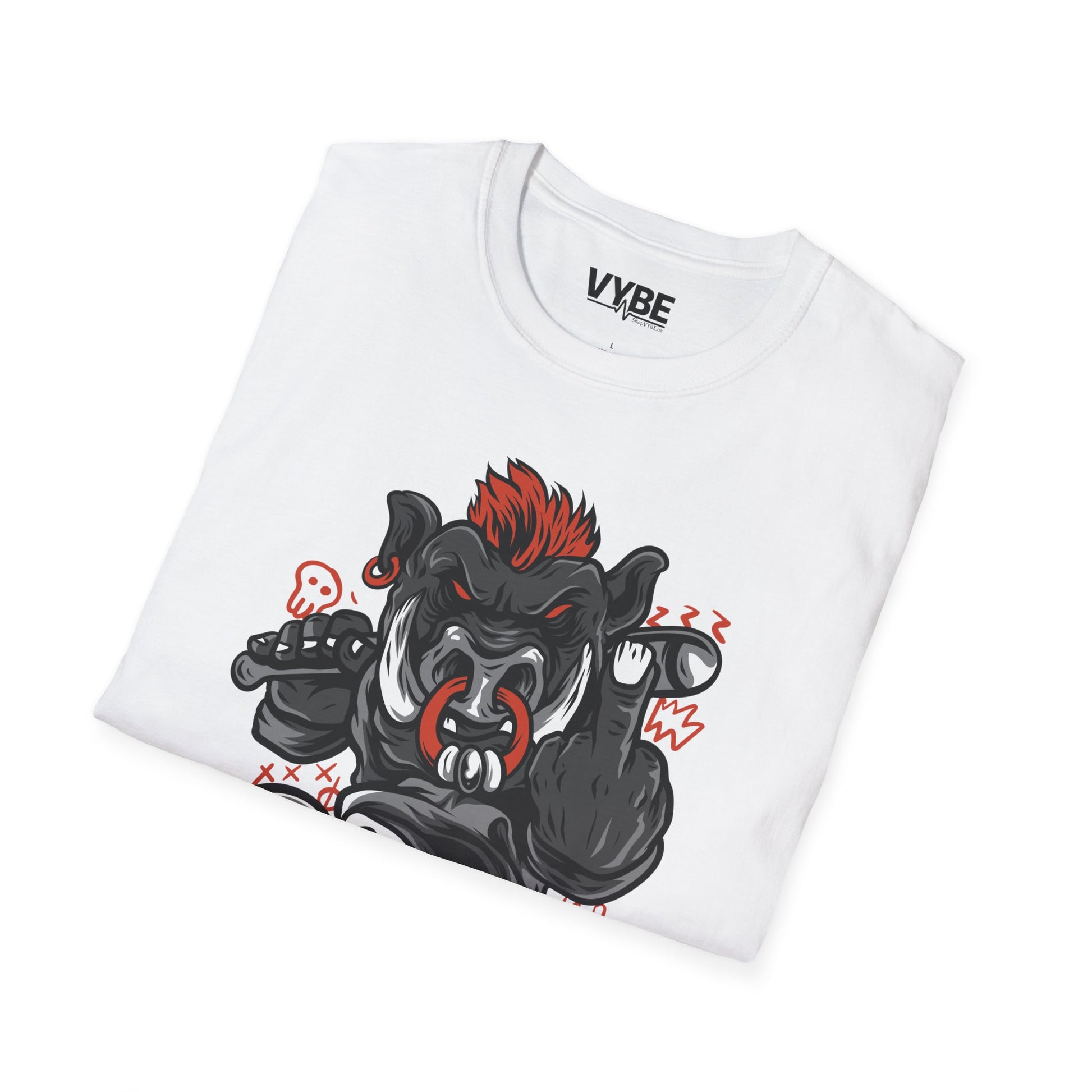 Streetwear Bull T-Shirt - VYBE