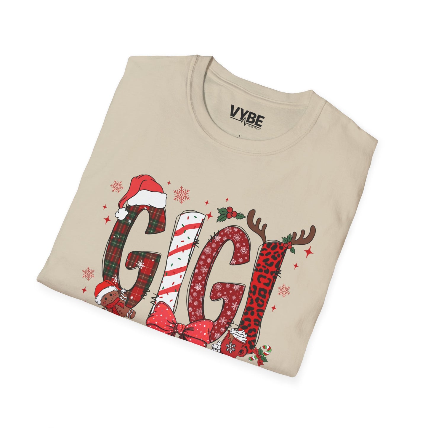 Christmas GIGI T-Shirt - VYBE
