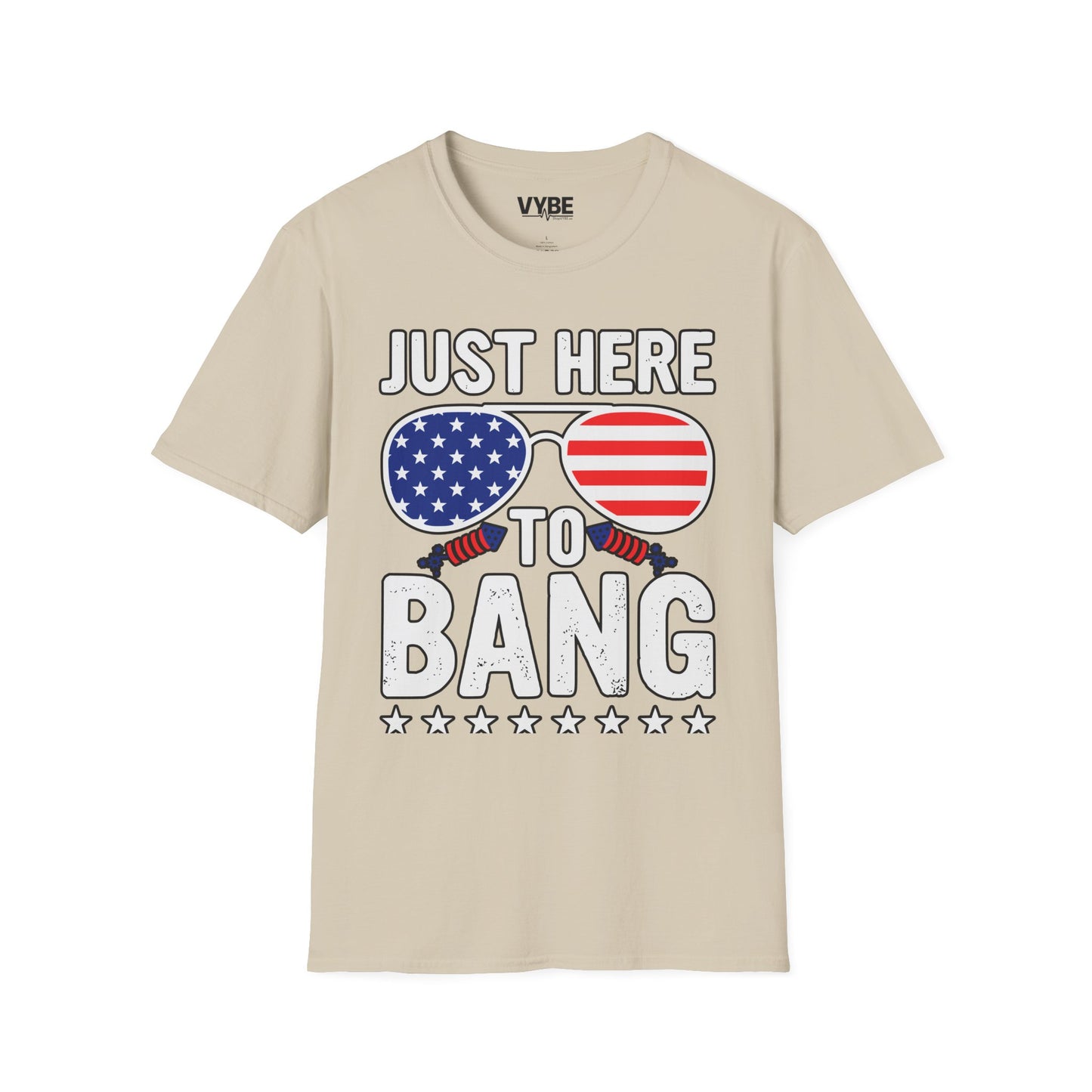 Just Here to Bang T-Shirt - VYBE