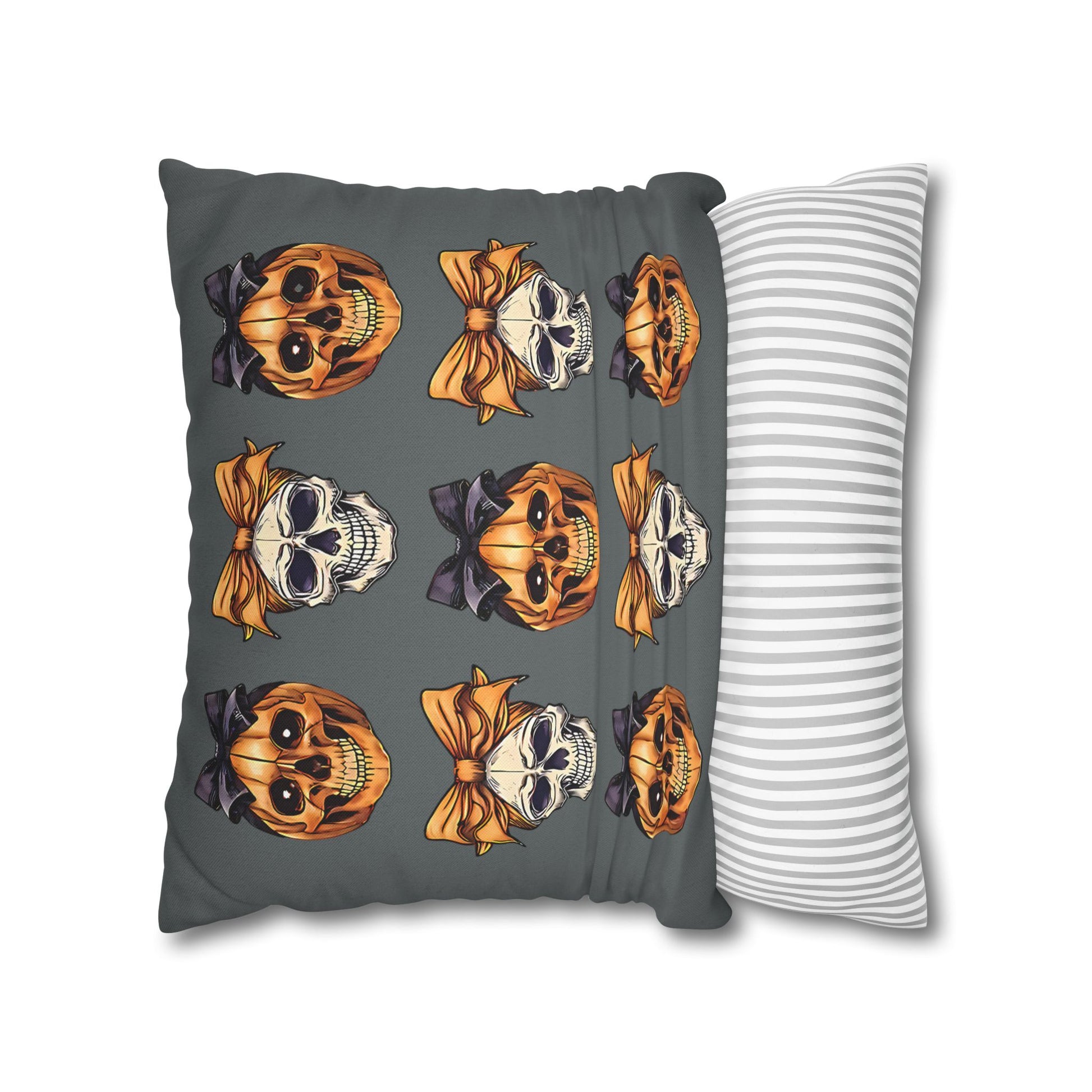Halloween Skull Decor Pillowcase for Spooky Autumn Decoration and Perfect Gift for Witch Lovers - VYBE Shop