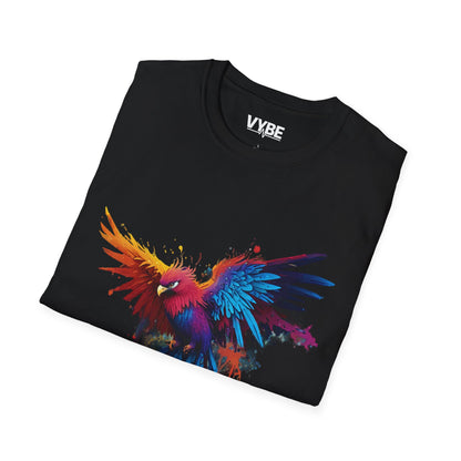 Colorful Parrot T-Shirt - VYBE Shop