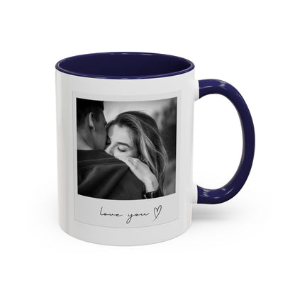 Love You Coffee Mug – Customized Romantic Gift for Couples, Engagement Present, Valentine's Day - VYBE Shop