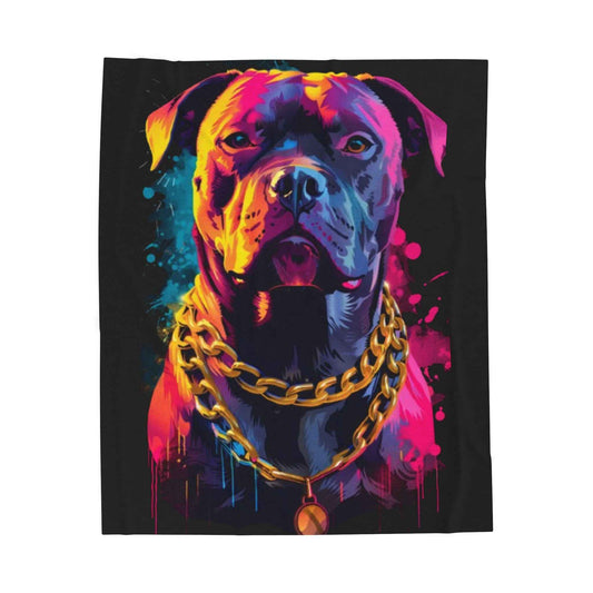 Cozy Colorful Dog Blanket
