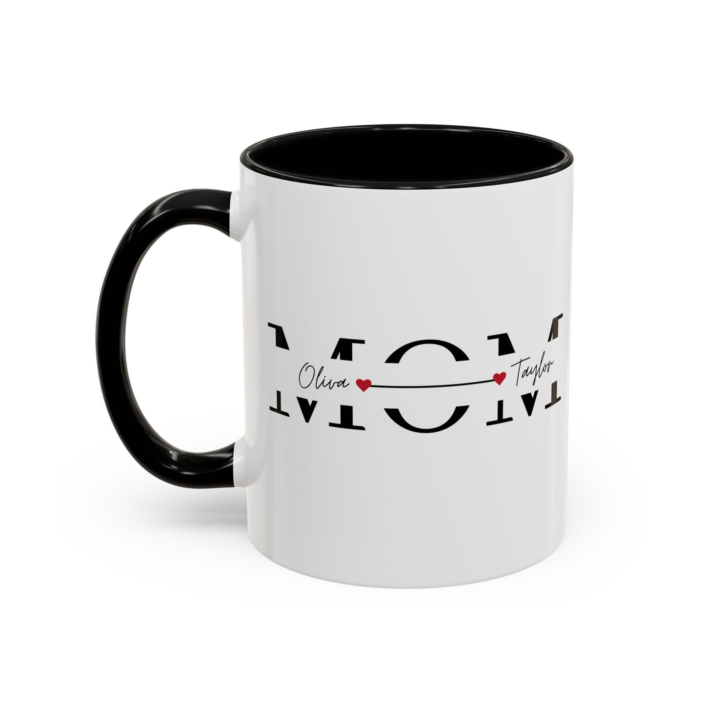 Personalized Mom Coffee Mug, Gift for Mother's Day, Customizable Mug for Mom, Family Coffee Mug, Heartfelt Coffee Cup - VYBE Shop