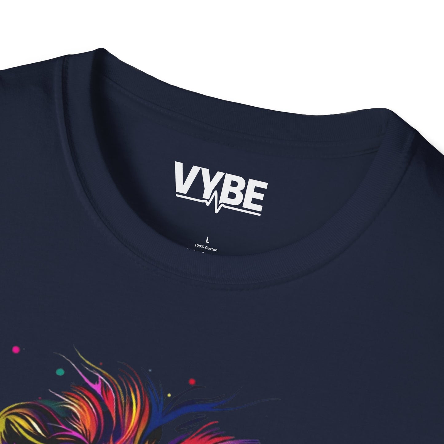 Vibrant Lion Graphic T-Shirt