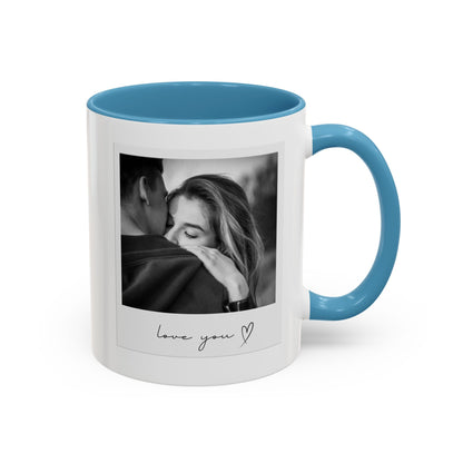 Love You Coffee Mug – Customized Romantic Gift for Couples, Engagement Present, Valentine's Day - VYBE Shop