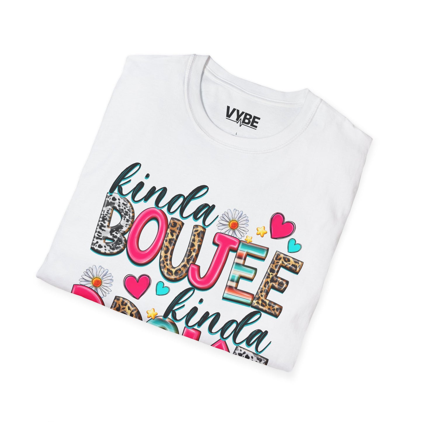 Kinda Boujee Kinda Broke T-Shirt - VYBE Shop