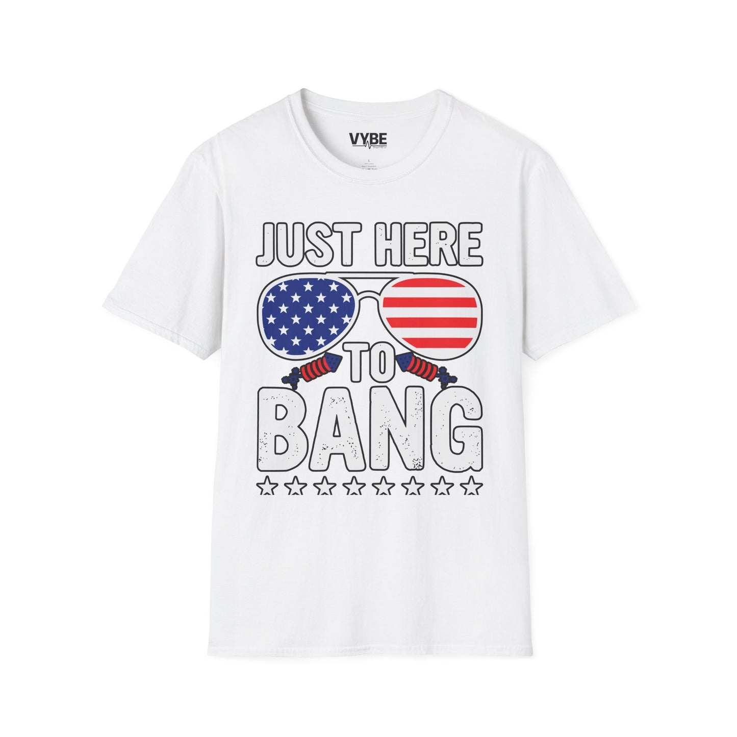 Just Here to Bang T-Shirt - VYBE