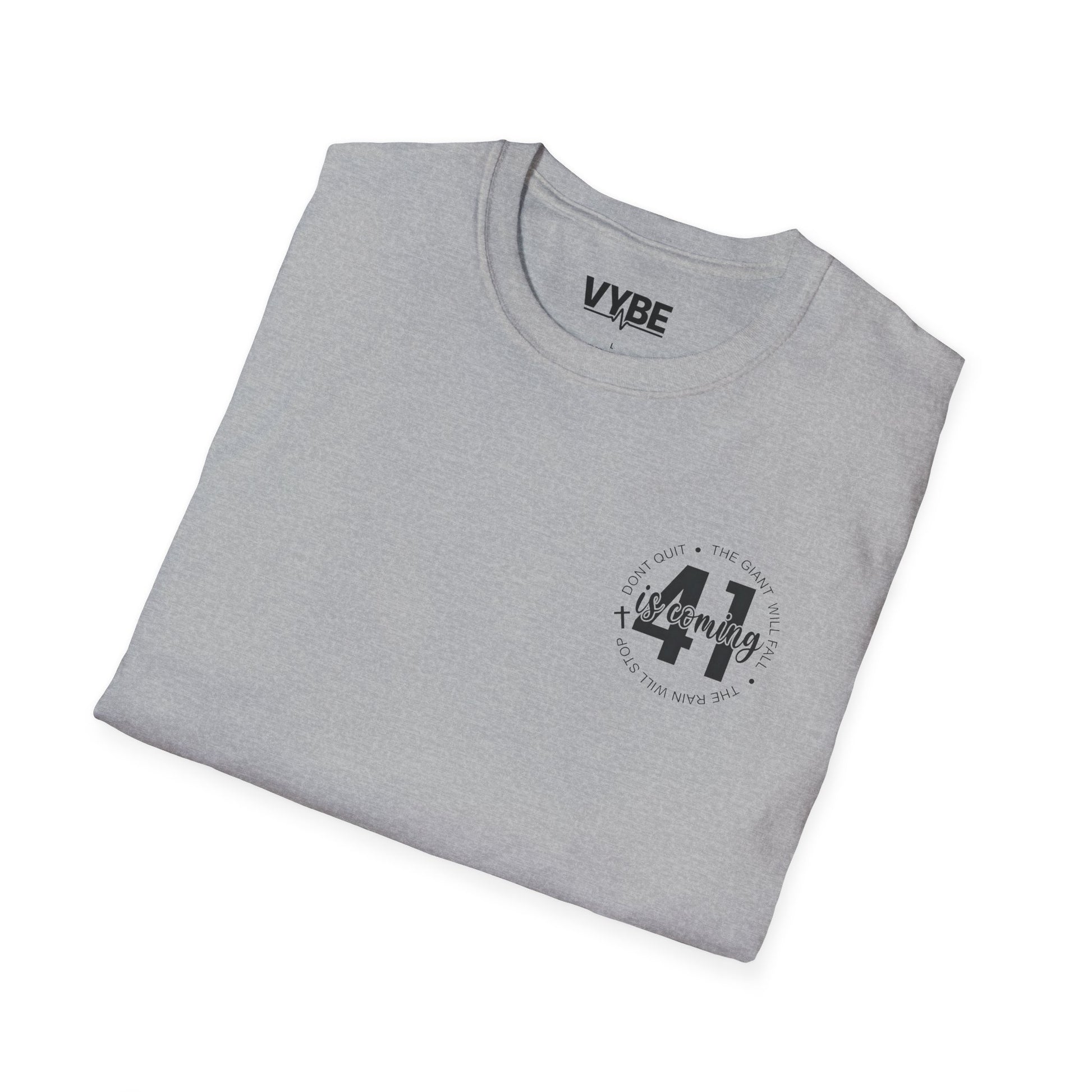 Religious- 41 T-Shirt with Faith Design | Perfect for Believers, Gifts, Church Events, Casual Wear, Spirituality - VYBE Shop