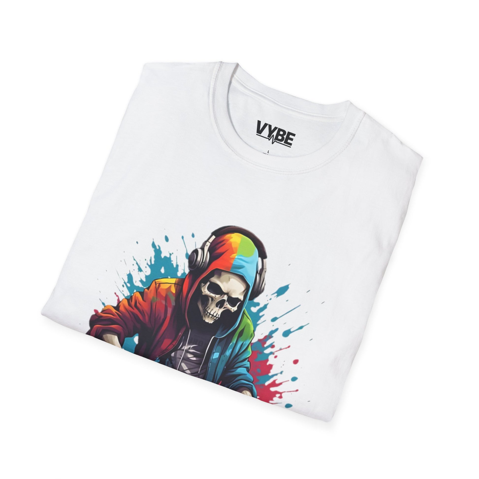 DJ Skull T-Shirt - VYBE Shop