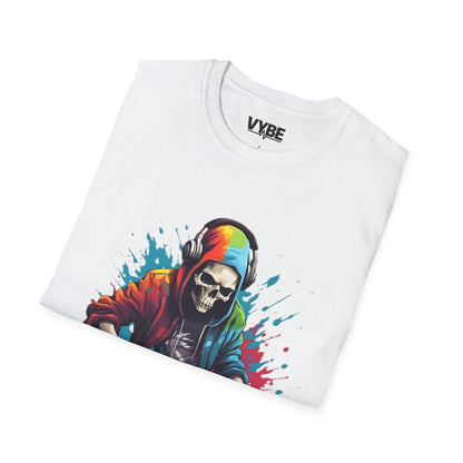 DJ Skull T-Shirt - VYBE Shop