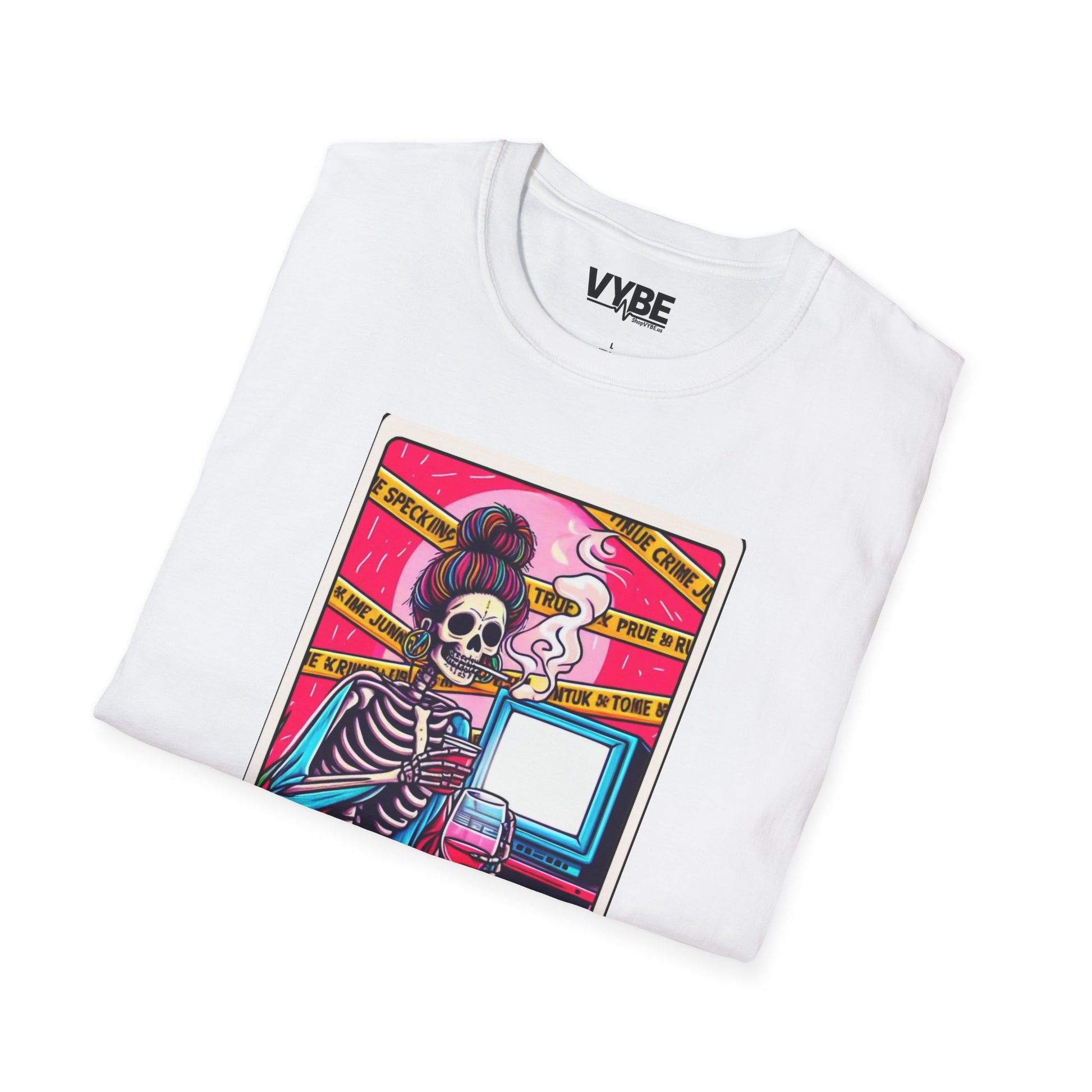 True Crime Junkie- Tarot T-Shirt - VYBE Shop