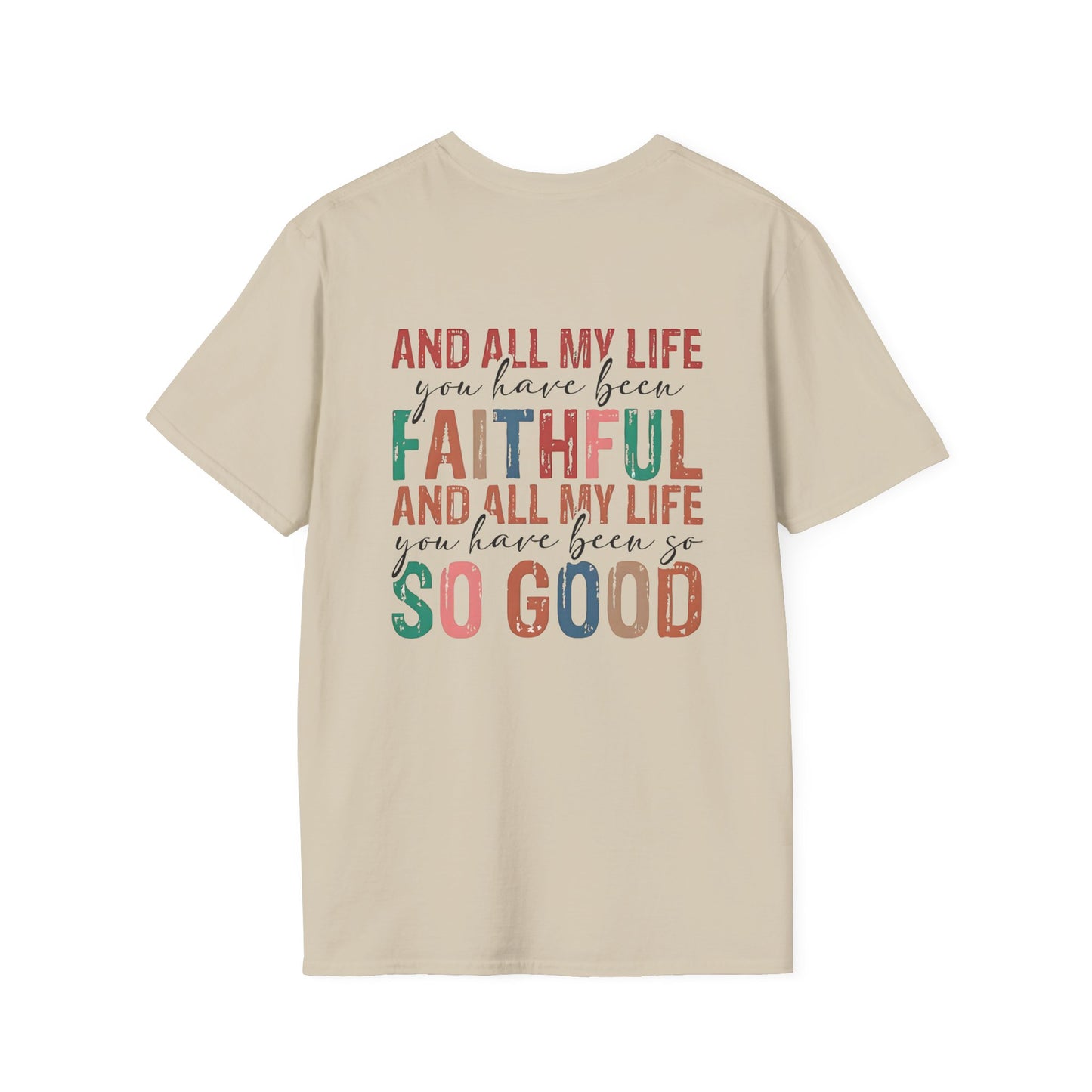 Religious- Faithful Life T-Shirt, Unisex Tee for Christians, Inspirational Gift, Religious Apparel, Bible Verse Shirt - VYBE Shop