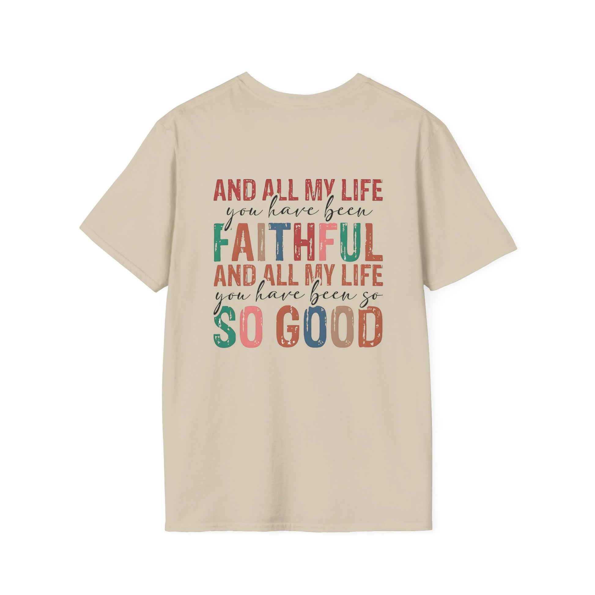 Religious- Faithful Life T-Shirt, Unisex Tee for Christians, Inspirational Gift, Religious Apparel, Bible Verse Shirt - VYBE Shop