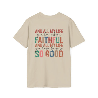 Religious- Faithful Life T-Shirt, Unisex Tee for Christians, Inspirational Gift, Religious Apparel, Bible Verse Shirt - VYBE Shop