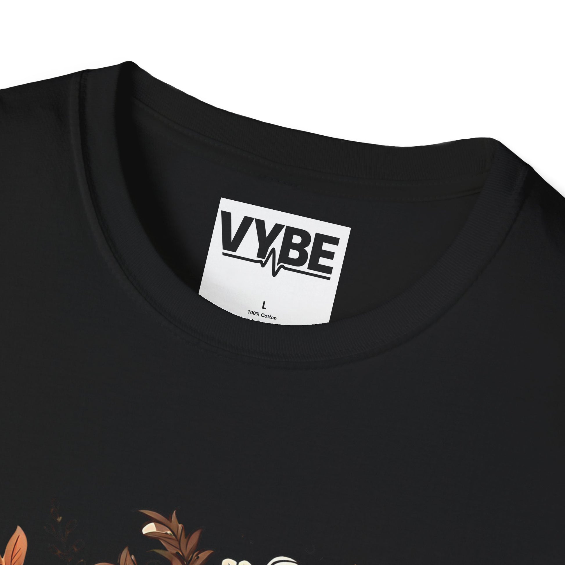 Fall- Ghost Unisex T-Shirt, Fall Apparel, Halloween Tee, Cute Pumpkin Shirt, Cozy Fall Fashion, Gift Idea for Halloween Lovers - VYBE Shop