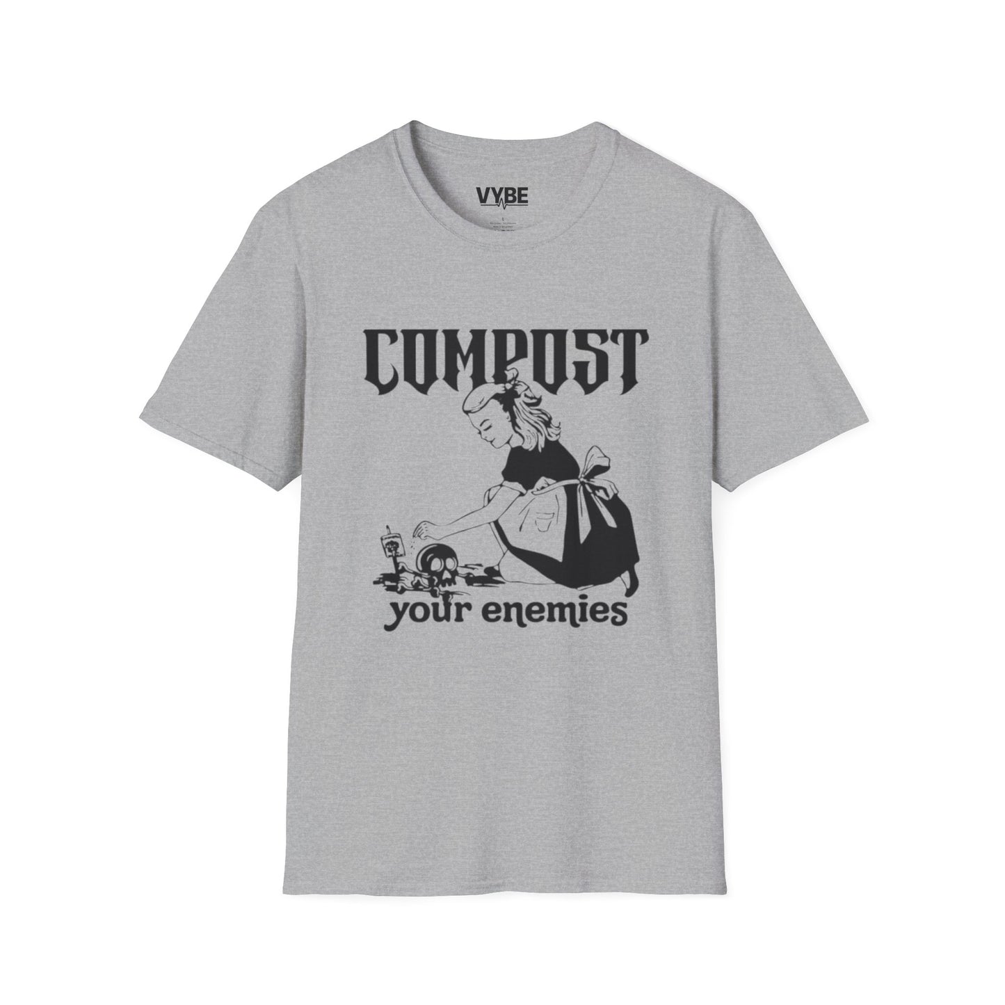 Funny Compost Your Enemies T-Shirt - VYBE Shop