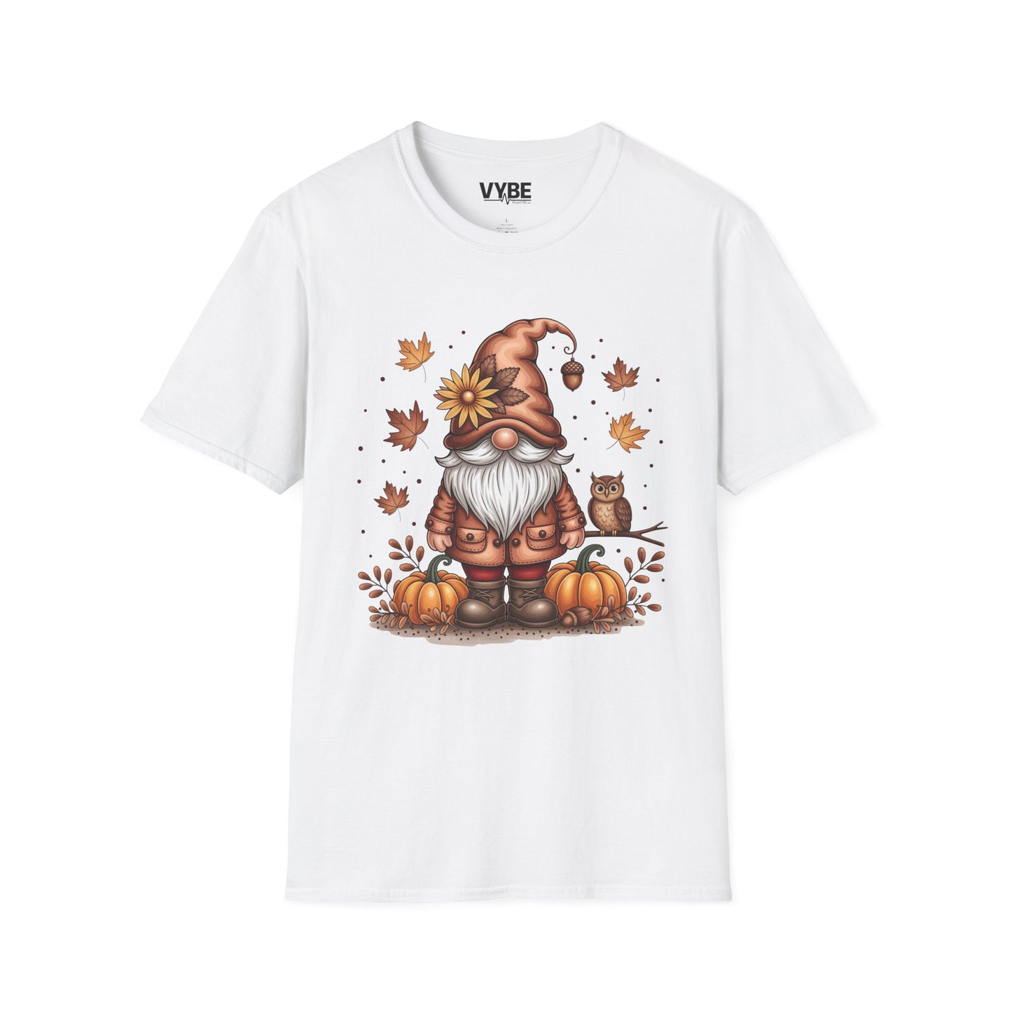 Autumn Gnome T-Shirt, Cozy Fall Tee - VYBE