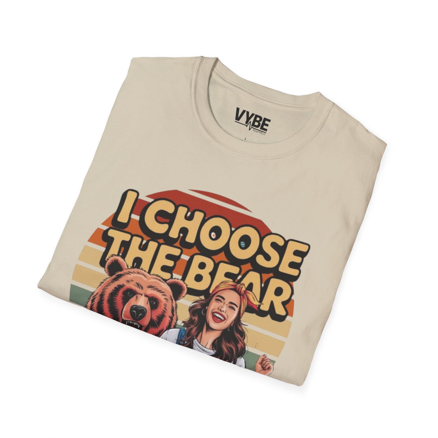 I Choose the Bear T-Shirt - Embrace Your Spirit with Comfort and Style