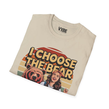 I Choose the Bear T-Shirt - Embrace Your Spirit with Comfort and Style