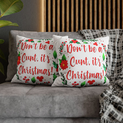 Christmas Humorous Pillowcase - Funny Gift for Couch and Holiday Decor - VYBE Shop