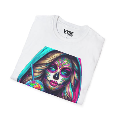 Vibrant Sugar Skull T-Shirt