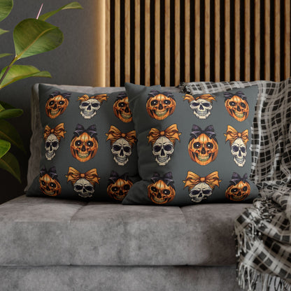 Halloween Skull Decor Pillowcase for Spooky Autumn Decoration and Perfect Gift for Witch Lovers - VYBE Shop