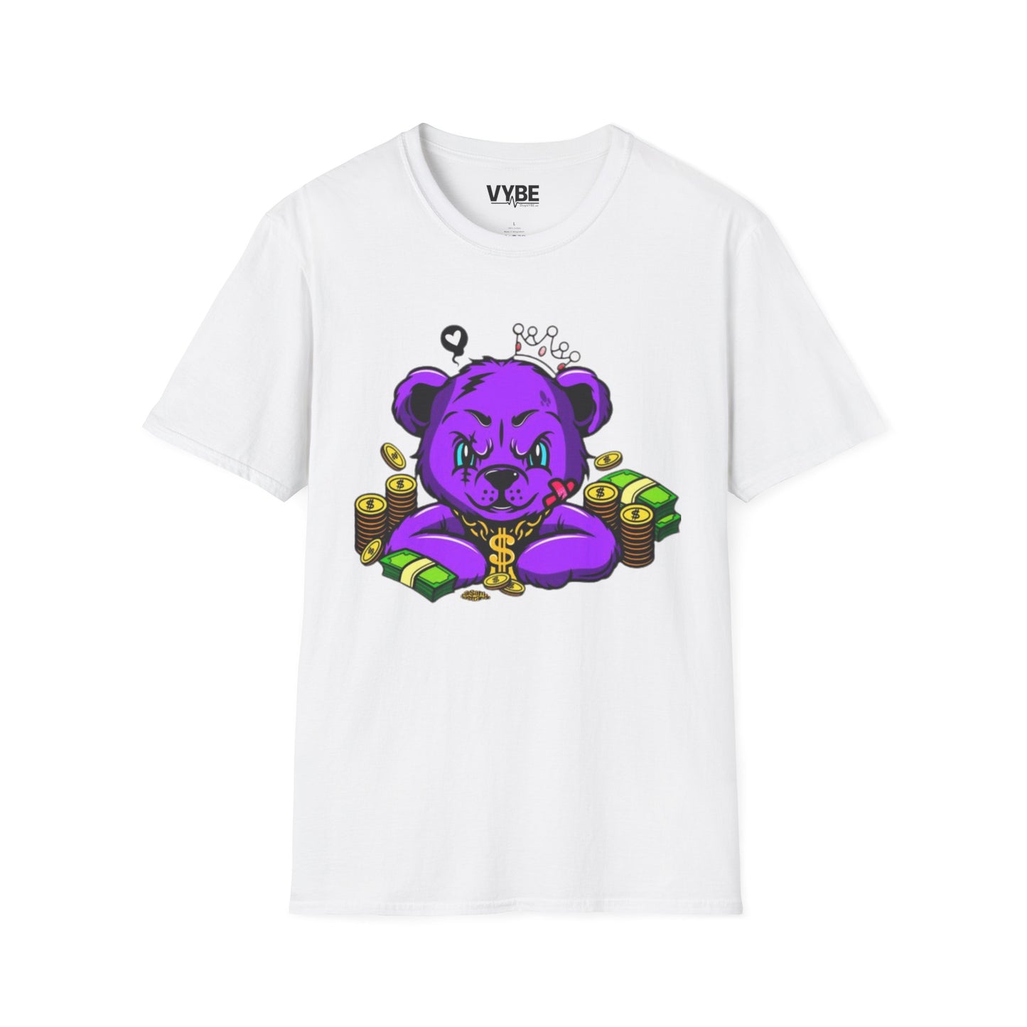 Purple Money Bear T-Shirt - VYBE