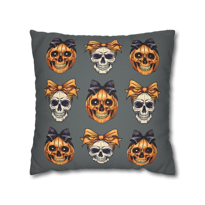 Halloween Skull Decor Pillowcase for Spooky Autumn Decoration and Perfect Gift for Witch Lovers - VYBE Shop