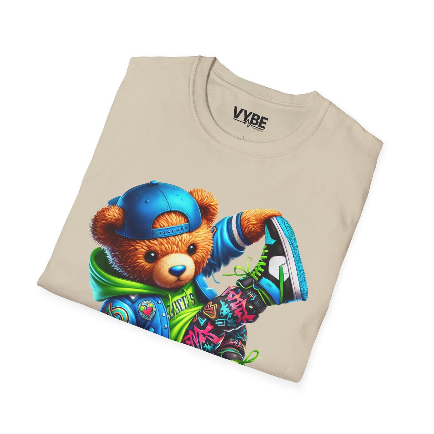 Stylish Break Dancing Bear T-Shirt