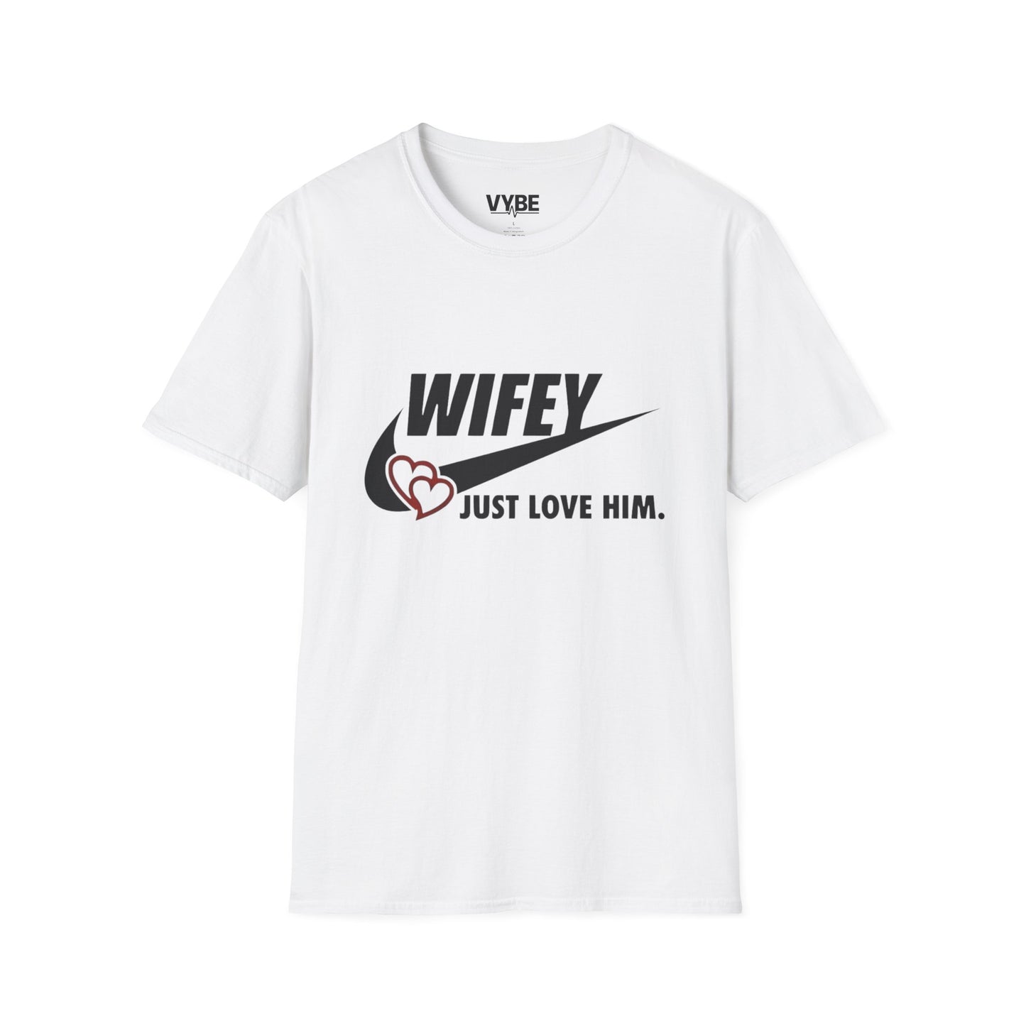 Cute Wifey Love Graphic T-Shirt, Cute Couples Tees, Cute Gift - VYBE Shop