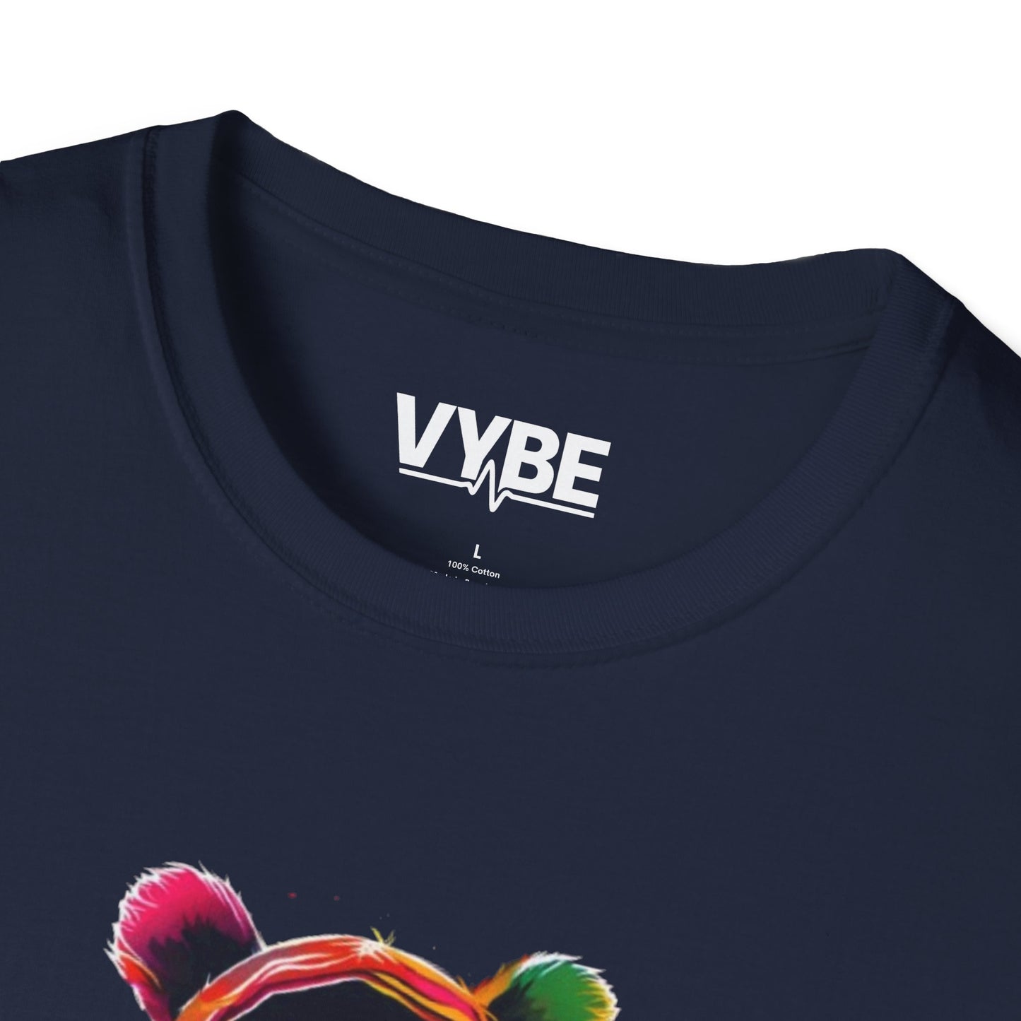 Neon- Bear Graphic T-Shirt - VYBE Shop