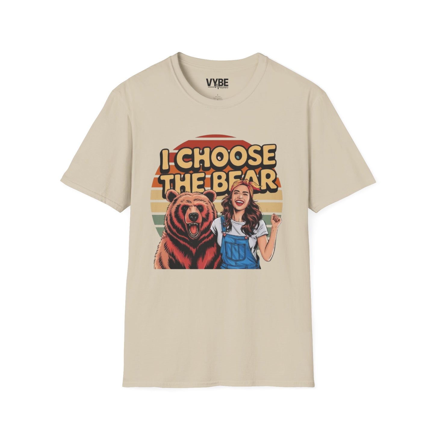 I Choose the Bear T-Shirt - Embrace Your Spirit with Comfort and Style