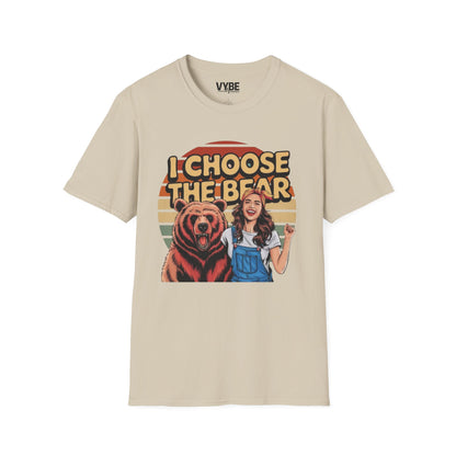 I Choose the Bear T-Shirt - Embrace Your Spirit with Comfort and Style