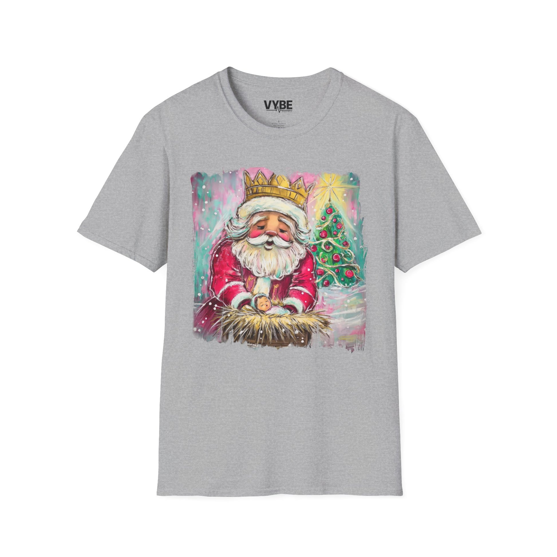 Christmas Santa T-Shirt - VYBE