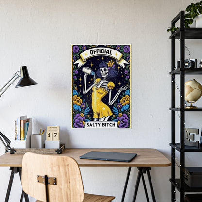 Salty Bitch Tarot Poster for Unique Home Decor - VYBE Shop