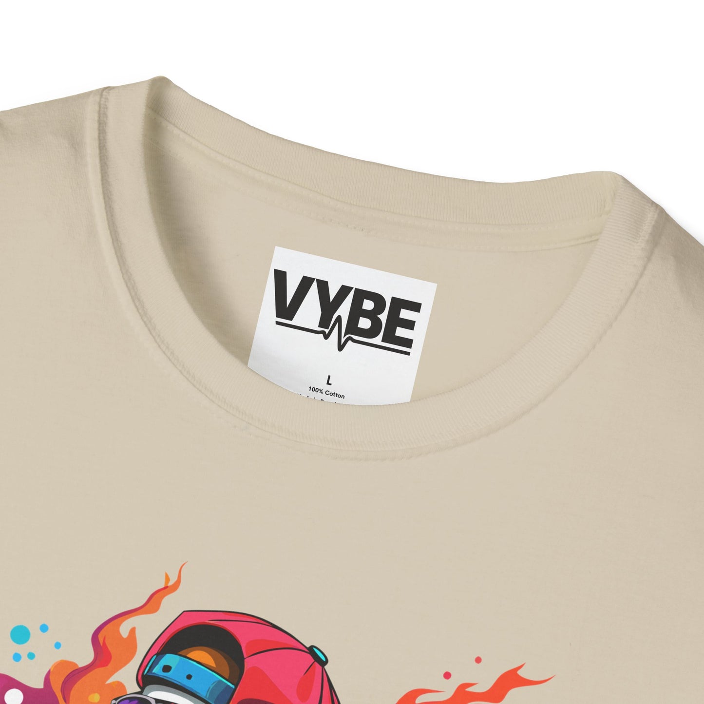 Vibrant Urban Skeleton T-Shirt - VYBE Shop