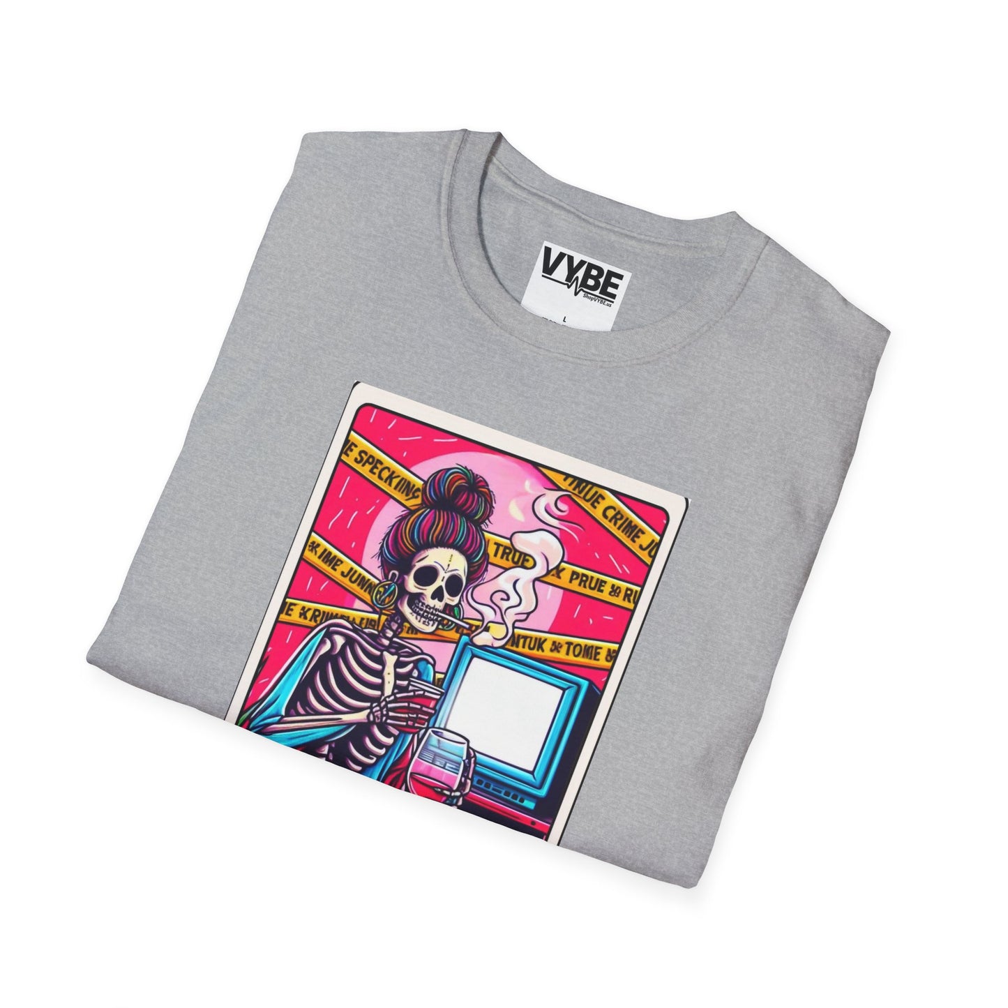 True Crime Junkie- Tarot T-Shirt - VYBE Shop