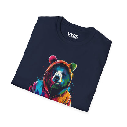 Neon- Bear Graphic T-Shirt - VYBE Shop