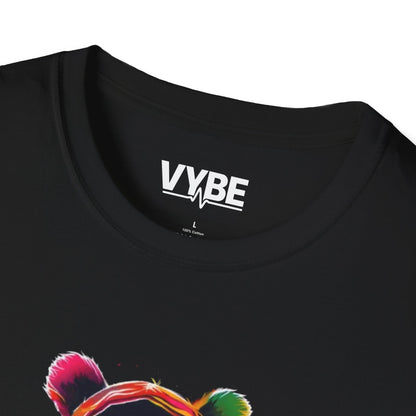 Neon- Bear Graphic T-Shirt - VYBE Shop