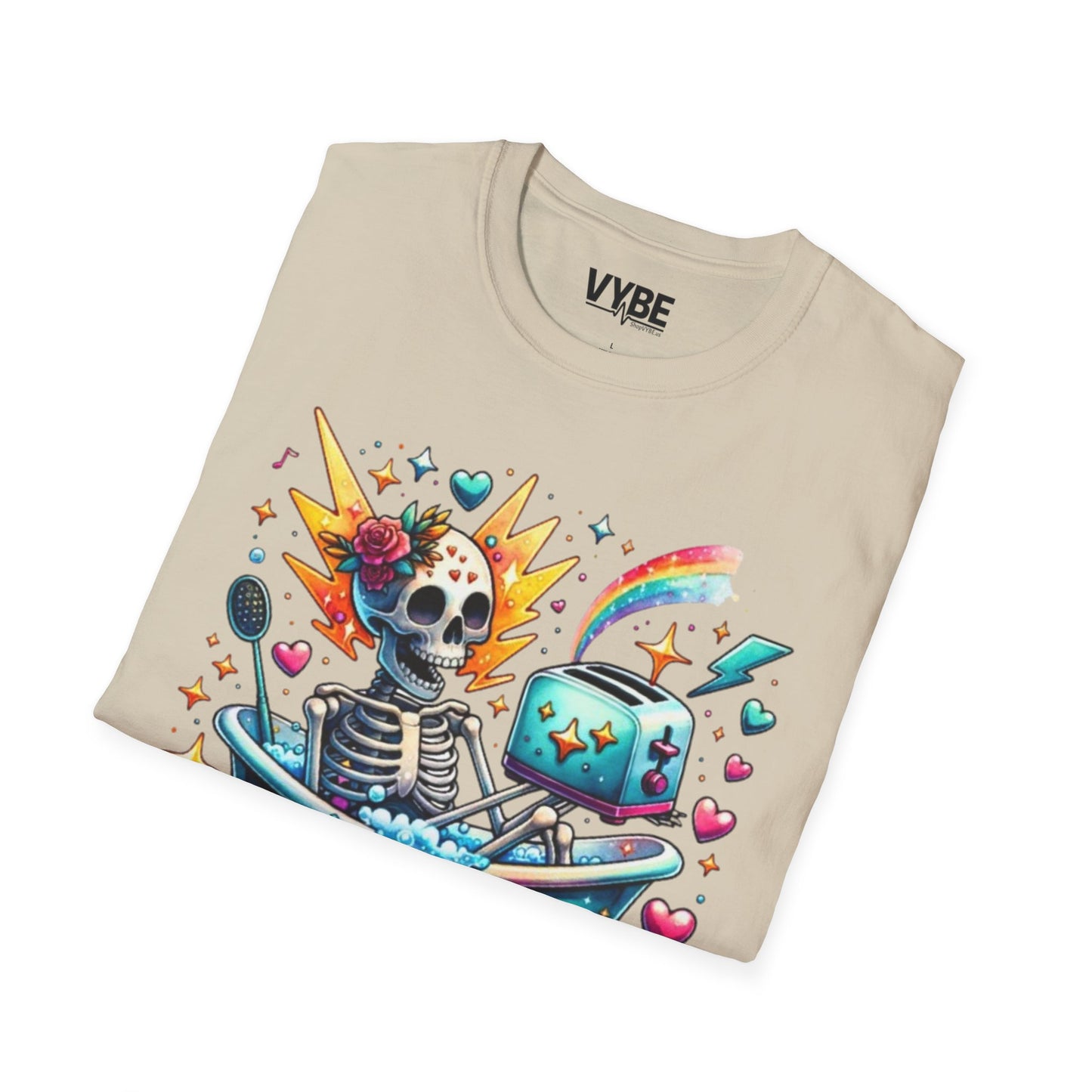 Live Laugh Toaster Bath T-Shirt