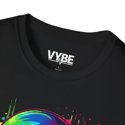 Neon- Skull Graphic T-Shirt - VYBE Shop
