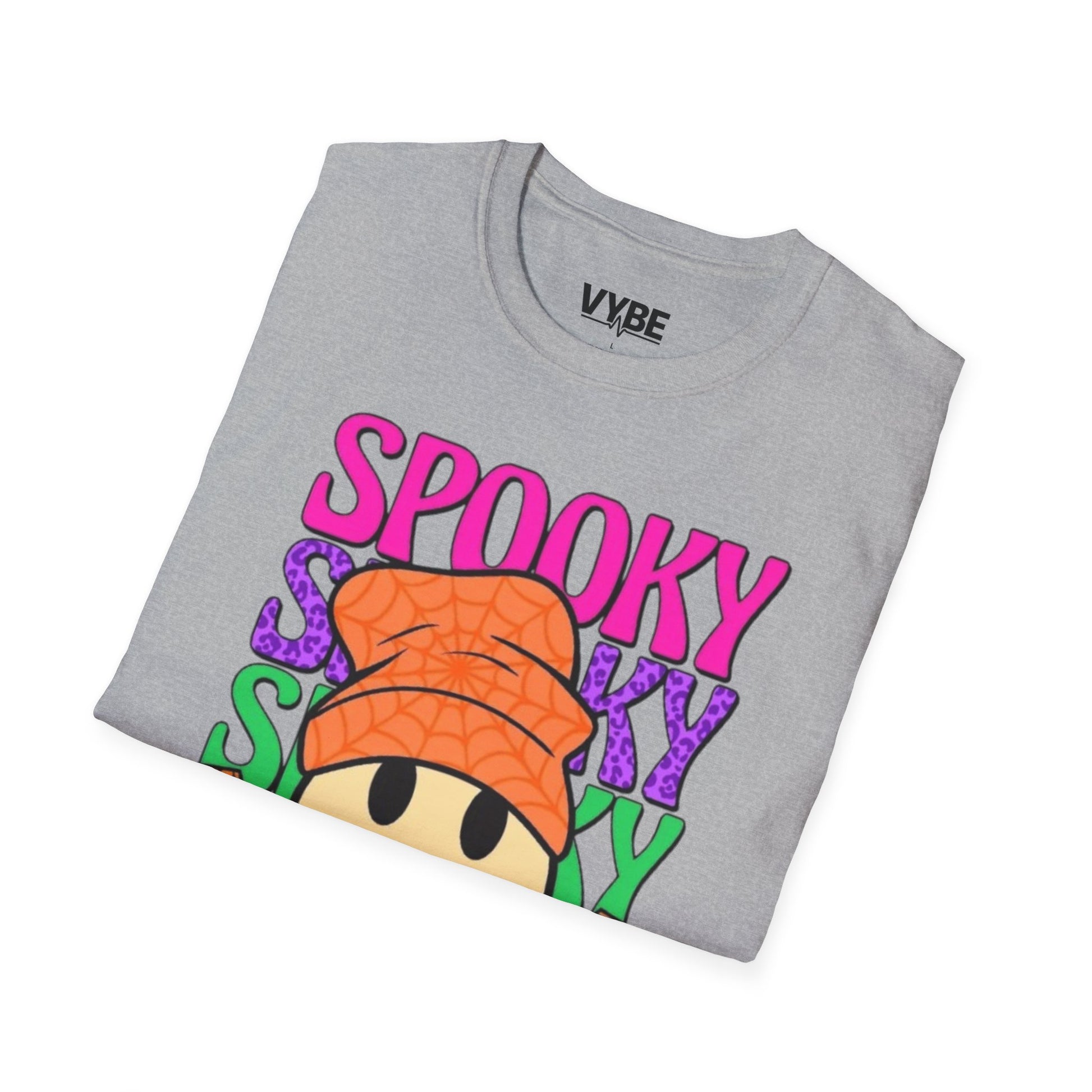 Halloween- Spooky Vibes T-Shirt, Colorful Halloween Shirt, Cute Gift - VYBE Shop