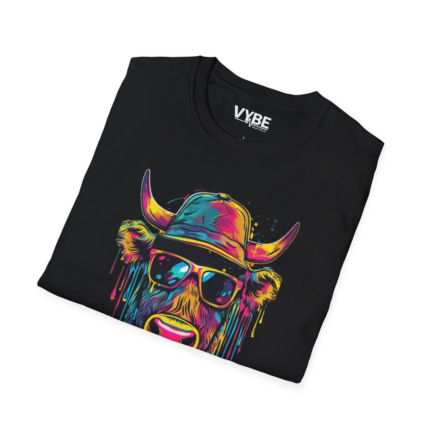Colorful Cow T-Shirt - VYBE